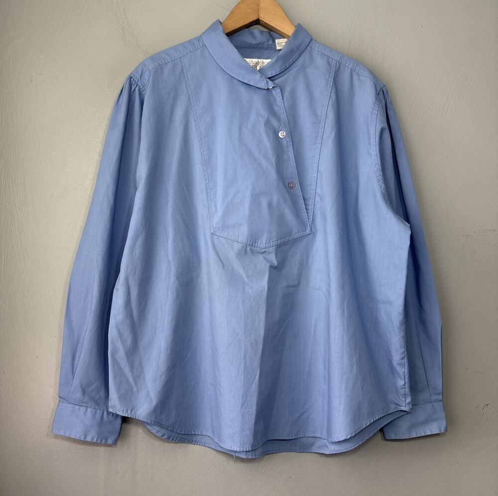 Vintage Spiegel Popover Shirt Size 42 Large Pirate Poetcore Renaissance Relaxed